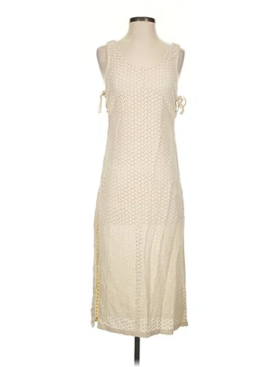 Pre-owned Roxy Casual Dress In Ivory