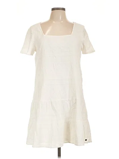 Pre-owned Roxy Casual Dress In Ivory