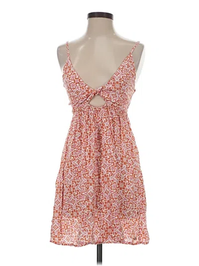 Pre-owned Roxy Casual Dress In Orange