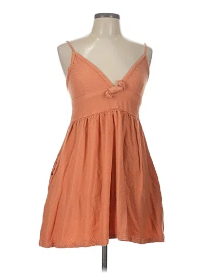 Pre-owned Roxy Casual Dress In Orange