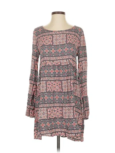 Pre-owned Roxy Casual Dress In Pink