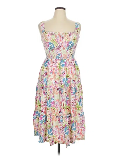 Pre-owned Roxy Casual Dress In Pink