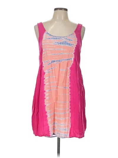 Pre-owned Roxy Casual Dress In Pink