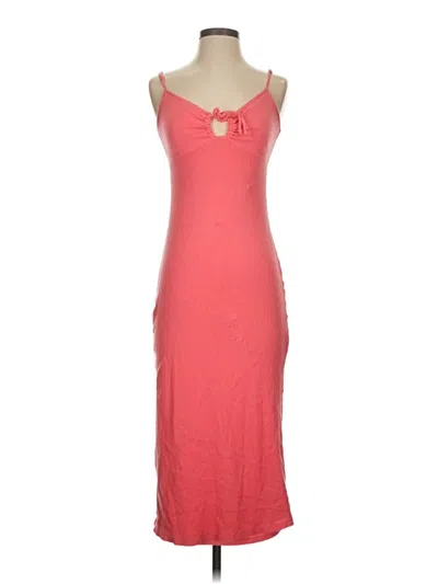 Pre-owned Roxy Casual Dress In Pink