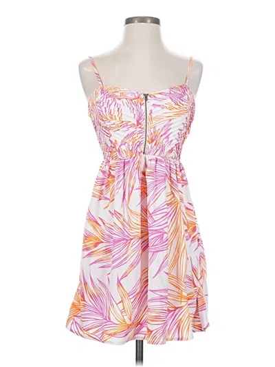 Pre-owned Roxy Casual Dress In Pink