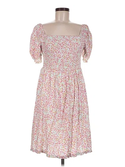 Pre-owned Roxy Casual Dress In Pink