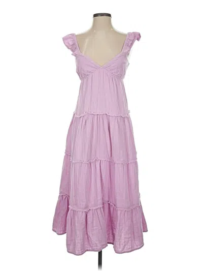 Pre-owned Roxy Casual Dress In Purple