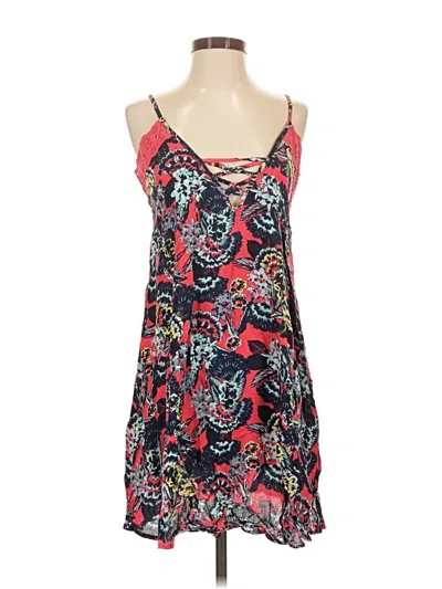 Pre-owned Roxy Casual Dress In Red