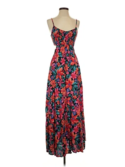Pre-owned Roxy Casual Dress In Red