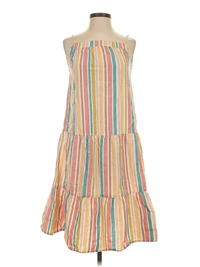 Pre-owned Roxy Casual Dress In Tan