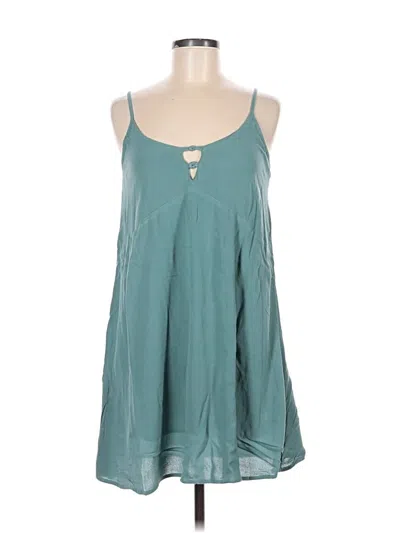 Pre-owned Roxy Casual Dress In Teal