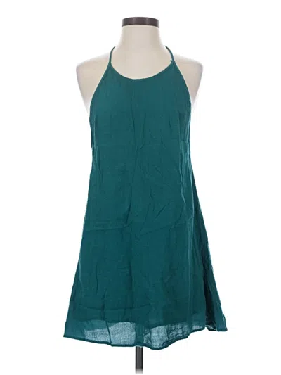 Pre-owned Roxy Casual Dress In Teal