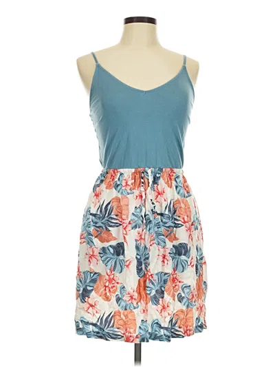 Pre-owned Roxy Casual Dress In Teal