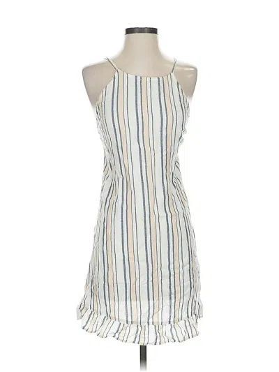 Pre-owned Roxy Casual Dress In White