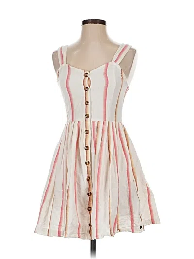 Pre-owned Roxy Casual Dress In White