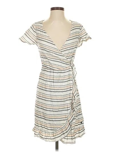 Pre-owned Roxy Casual Dress In White