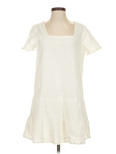 Pre-owned Roxy Casual Dress In White