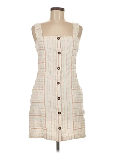 Pre-owned Roxy Casual Dress In White