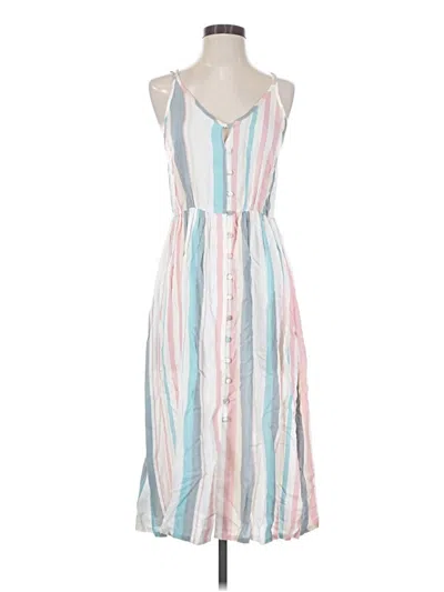 Pre-owned Roxy Casual Dress In White