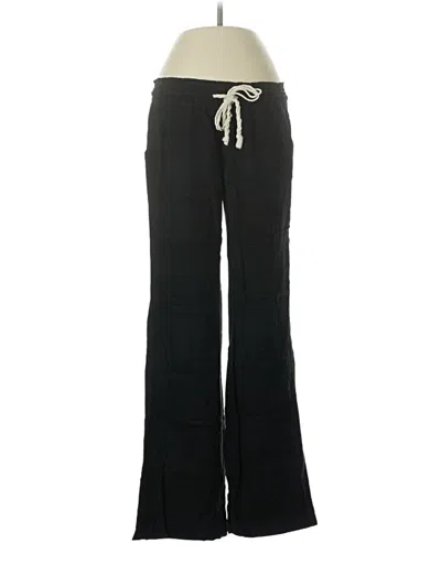 Pre-owned Roxy Casual Pants In Black