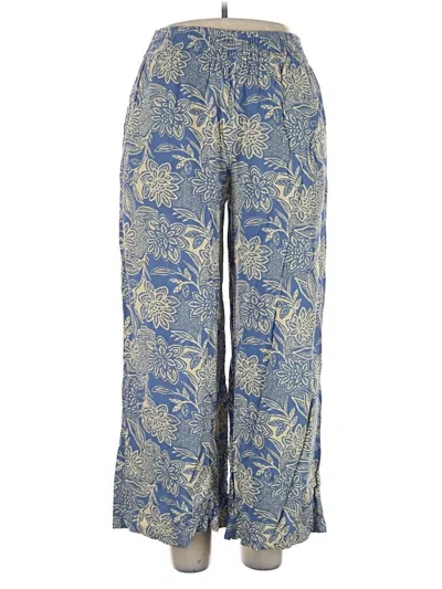 Pre-owned Roxy Casual Pants In Blue