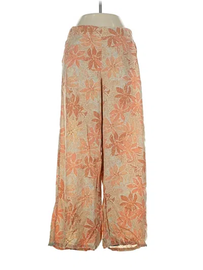 Pre-owned Roxy Casual Pants In Gold