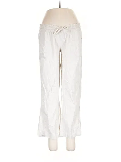 Pre-owned Roxy Casual Pants In Ivory