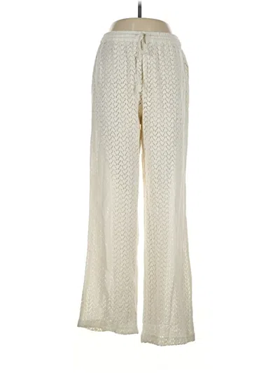 Pre-owned Roxy Casual Pants In Ivory