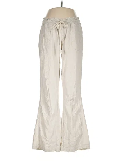 Pre-owned Roxy Casual Pants In Ivory