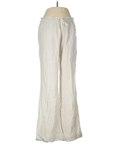 Pre-owned Roxy Casual Pants In Ivory