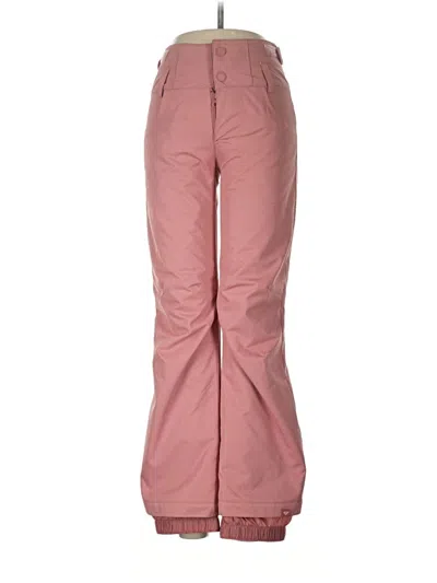 Pre-owned Roxy Casual Pants In Pink