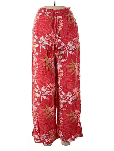 Pre-owned Roxy Casual Pants In Red