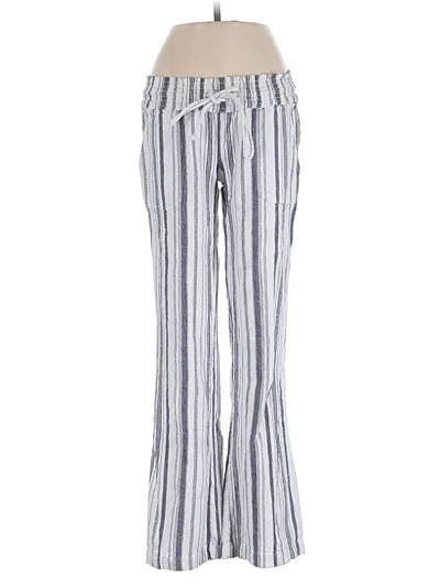 Pre-owned Roxy Casual Pants In Silver