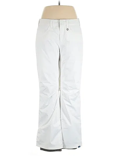 Pre-owned Roxy Casual Pants In White