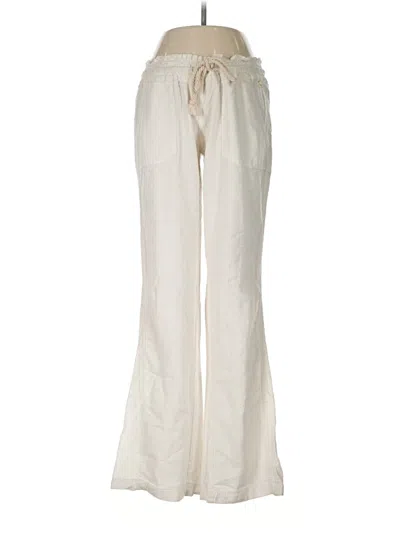 Pre-owned Roxy Casual Pants In White