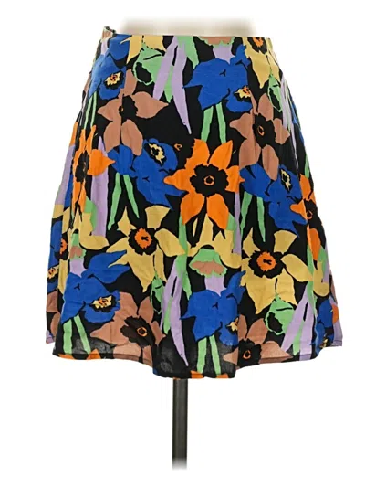 Pre-owned Roxy Casual Skirt In Blue