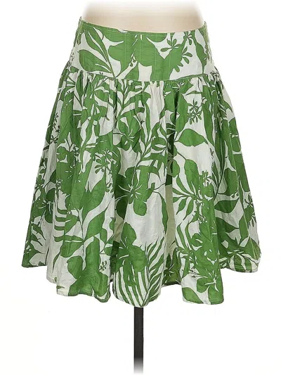 Pre-owned Roxy Casual Skirt In Green