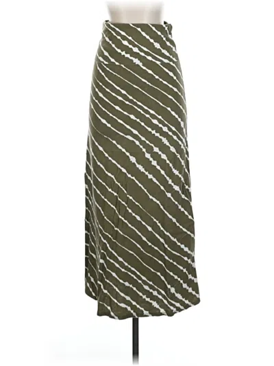 Pre-owned Roxy Casual Skirt In Green