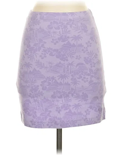 Roxy Casual Skirt In Purple
