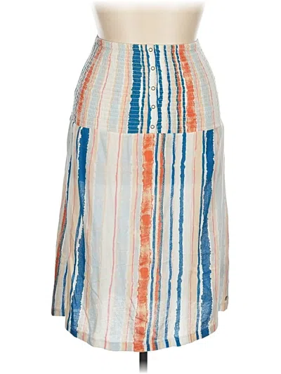 Pre-owned Roxy Casual Skirt In White