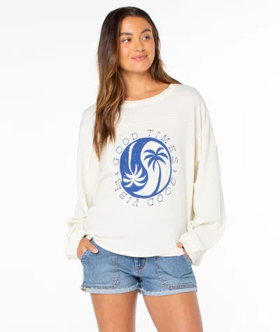 Roxy Changing Tides Top In White
