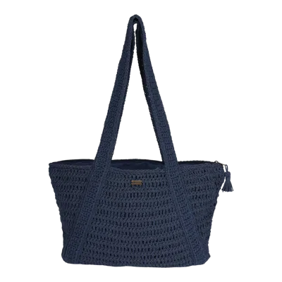 Roxy Chips And Guac Tote Bag In Vintage Indigo