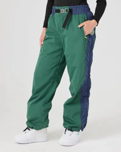 Roxy Chloe Kim Beta Pants In Green