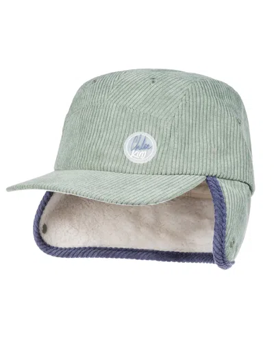 Roxy Chloe Kim Corduroy Cap In Lily Pad
