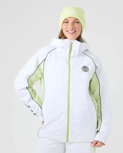 Roxy Chloe Kim Honors Jacket In White