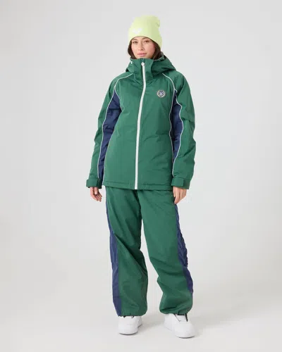 Roxy Chloe Kim Honors Jacket In Green