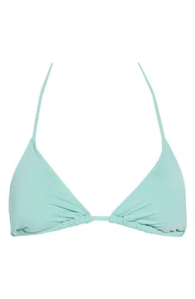 Roxy Classic Triangle Bikini Top In Multi