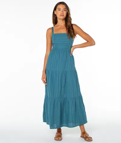 Roxy Clearwater Maxi Dress In Blue
