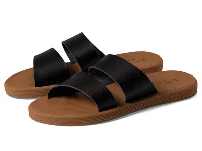 Roxy Coastal Cool Sandals In Black
