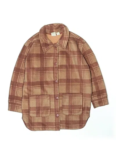 Pre-owned Roxy Kids' Coat In Brown